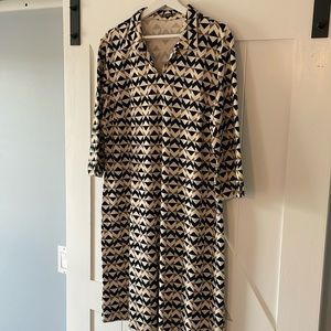 J. McLaughlin geometric dress